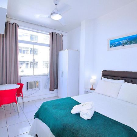 Studio Vista Mar Para 3 Pessoas Em Copacabana ริโอเดจาเนโร ภายนอก รูปภาพ