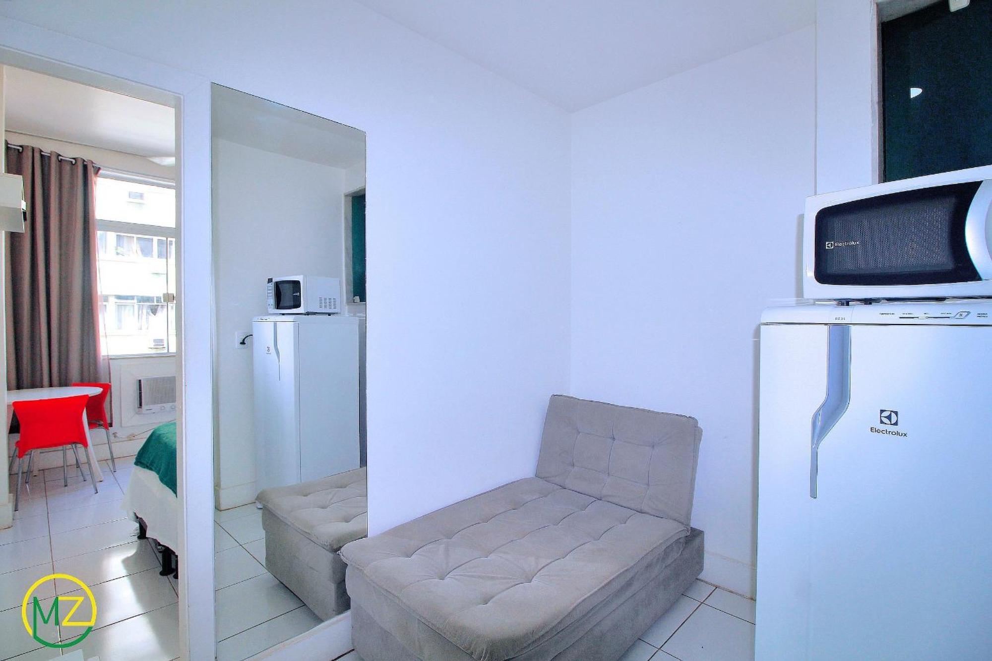 Studio Vista Mar Para 3 Pessoas Em Copacabana ริโอเดจาเนโร ภายนอก รูปภาพ