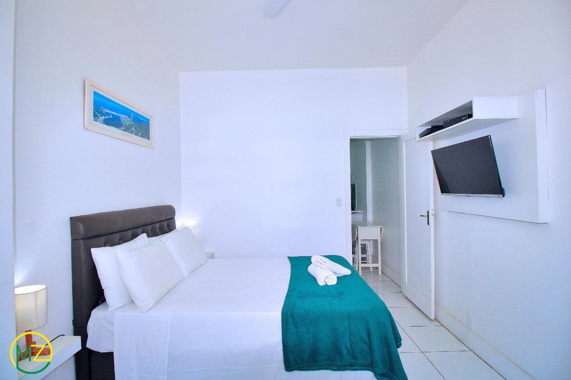 Studio Vista Mar Para 3 Pessoas Em Copacabana ริโอเดจาเนโร ภายนอก รูปภาพ