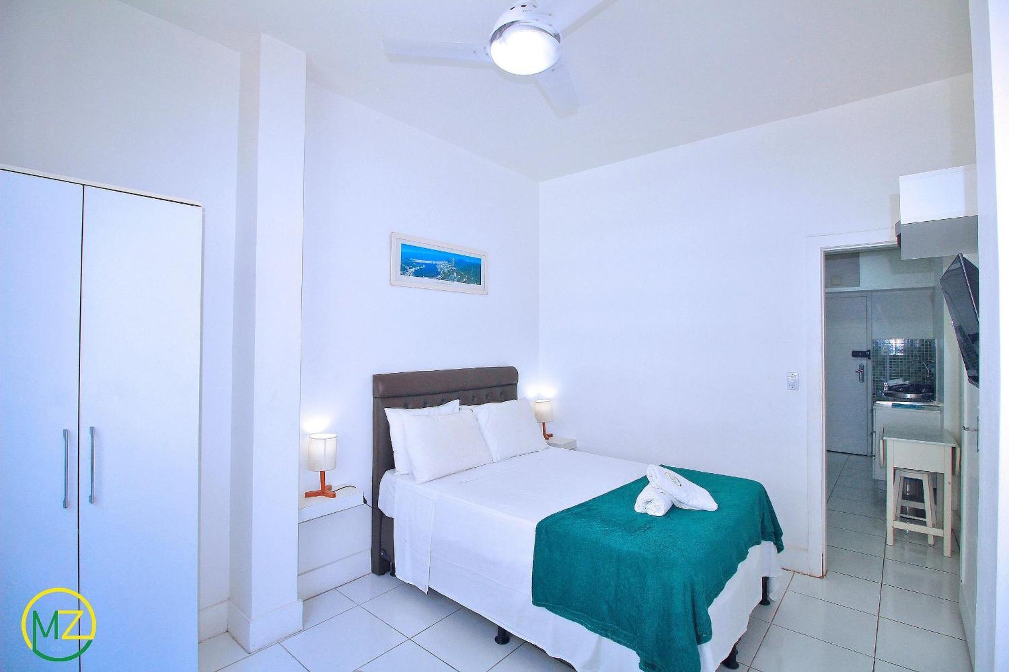 Studio Vista Mar Para 3 Pessoas Em Copacabana ริโอเดจาเนโร ภายนอก รูปภาพ